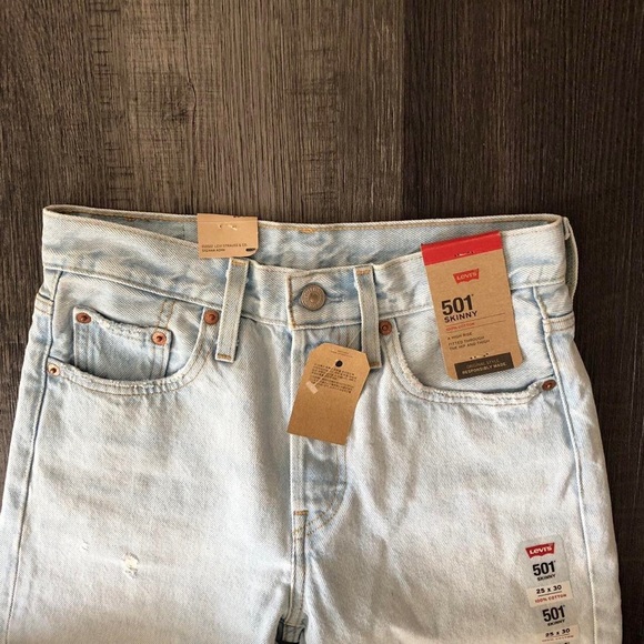 Levi’s 501 skinny jeans - Picture 3 of 3
